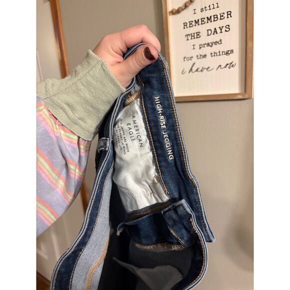 American Eagle high-rise jegging size 8 - Picture 3 of 4